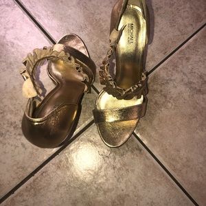 MICHAEL Michael Kors | Solid Gold | Heels